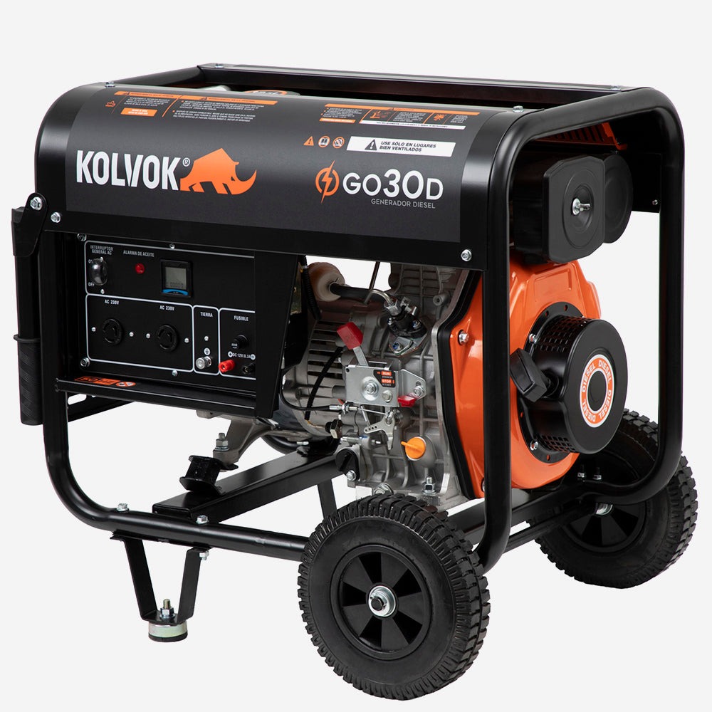 GENERADOR ELECTRICO DIESEL 3 KVA GO30D KOLVOK