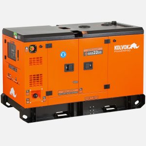 GENERADOR ELECTRICO DIESEL TRIFASICO 22 KVA GSS22D3 KOLVOK