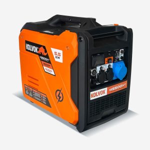 GENERADOR ELECTRICO GASOLINA INVERTER 5,5 KVA IG5500XT KOLVOK