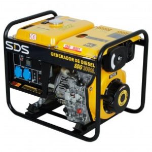 GENERADOR DIESEL 3,5 KVA - 2,8 KW 220 V SDG3000L SDS POWER