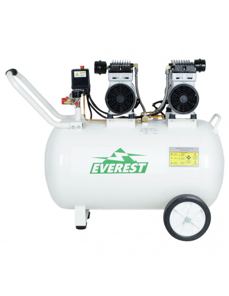COMPRESOR SILENCIOSO SIN ACEITE 3HP 100LTS - Imagen 2