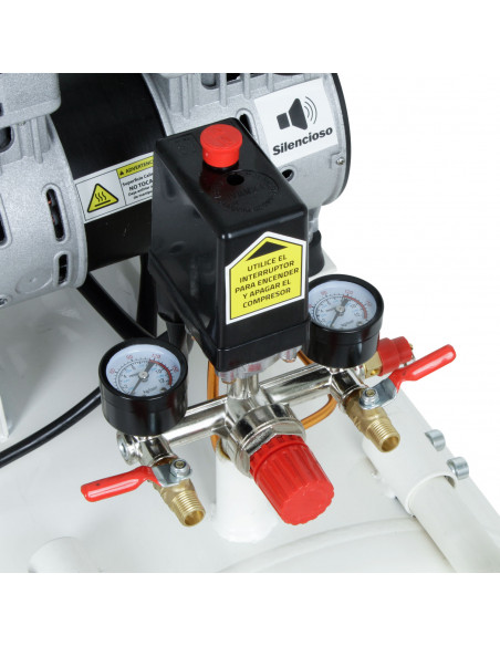 COMPRESOR SILENCIOSO SIN ACEITE 3HP 100LTS - Imagen 5