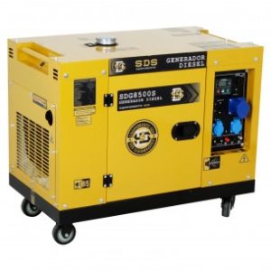 GENERADOR DIESEL 8,1 KVA - 6,5 KW 220 V SDG8500S-A SDS POWER
