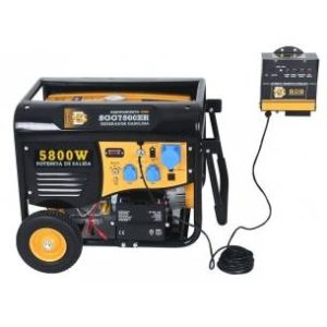 GENERADOR BENCINERO 7,8 KVA - 6,3 KW 220 V SGG7500EHT SDS POWER