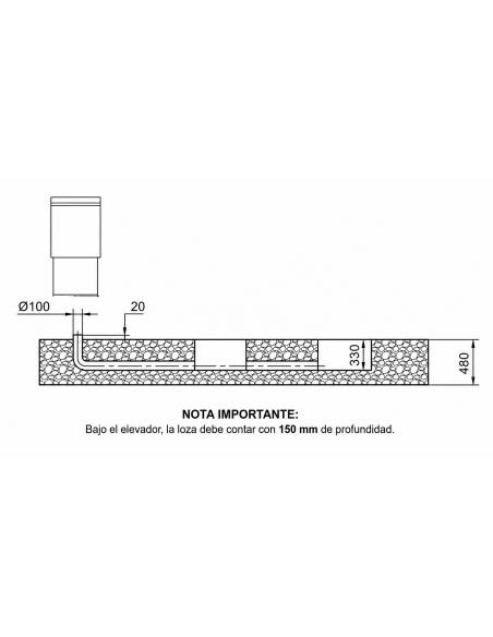 ELEVADOR TIJERA 3500KG PL-E35C - Imagen 3