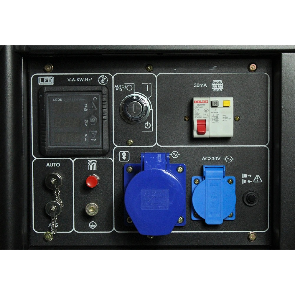 GENERADOR HYUNDAI DIESEL 5 KW - Imagen 2