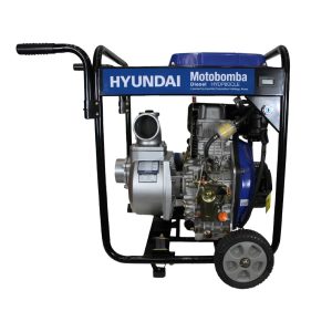 MOTOBOMBA 3X3 DIESEL PARTIDA ELECTRICA AGUA LIMPIA HYUNDAI