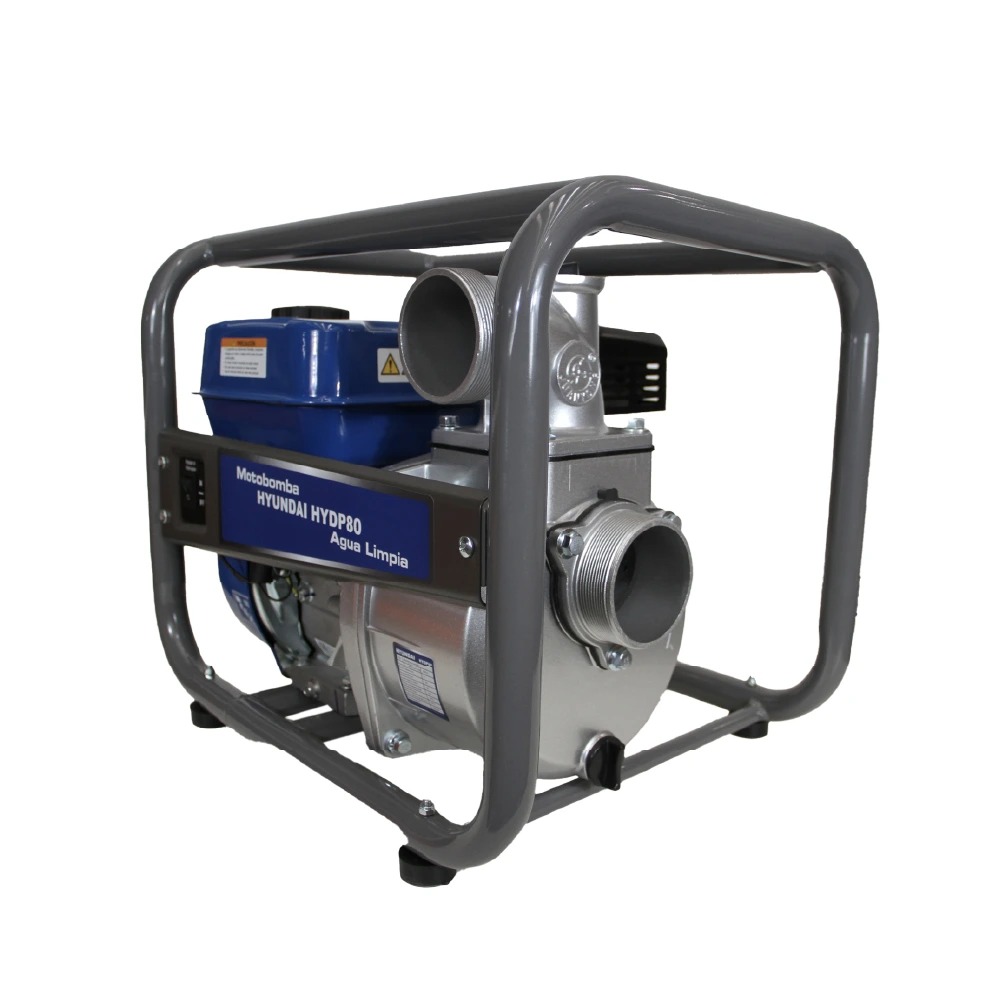 MOTOBOMBA 3X3 GASOLINA HYUNDAI - Imagen 2