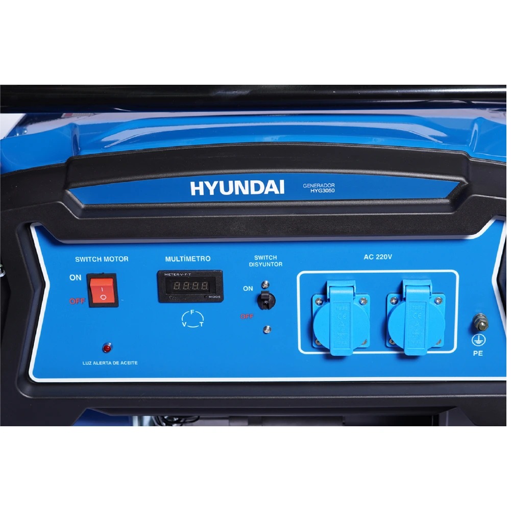 GENERADOR GASOLINA 2,2 KW HYUNDAI - Imagen 2