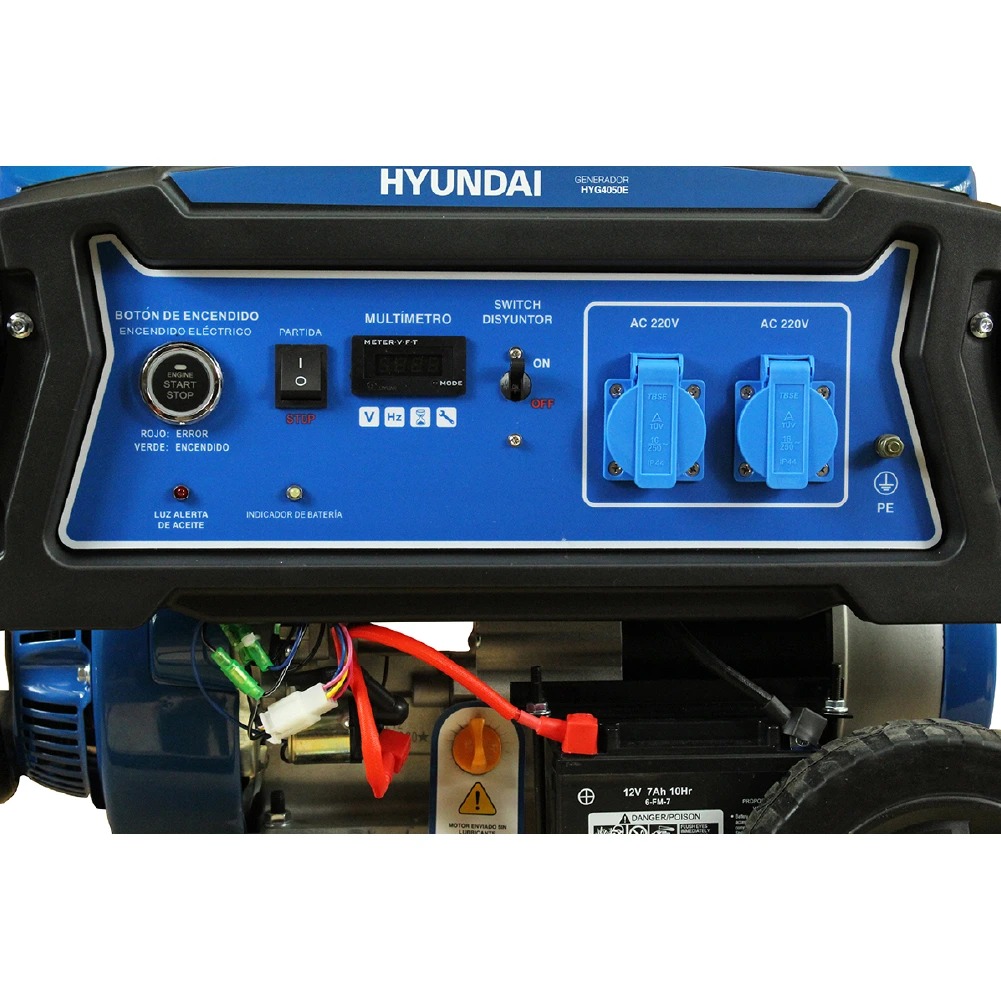 GENERADOR HYUNDAI GASOLINA 2,5/2,8 KW - Imagen 2