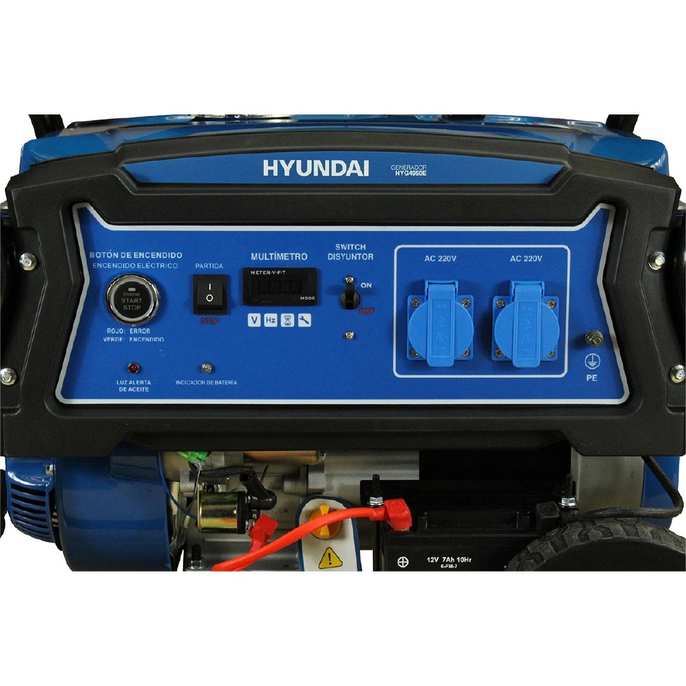 GENERADOR GASOLINA 3,5 KW HYUNDAI - Imagen 2