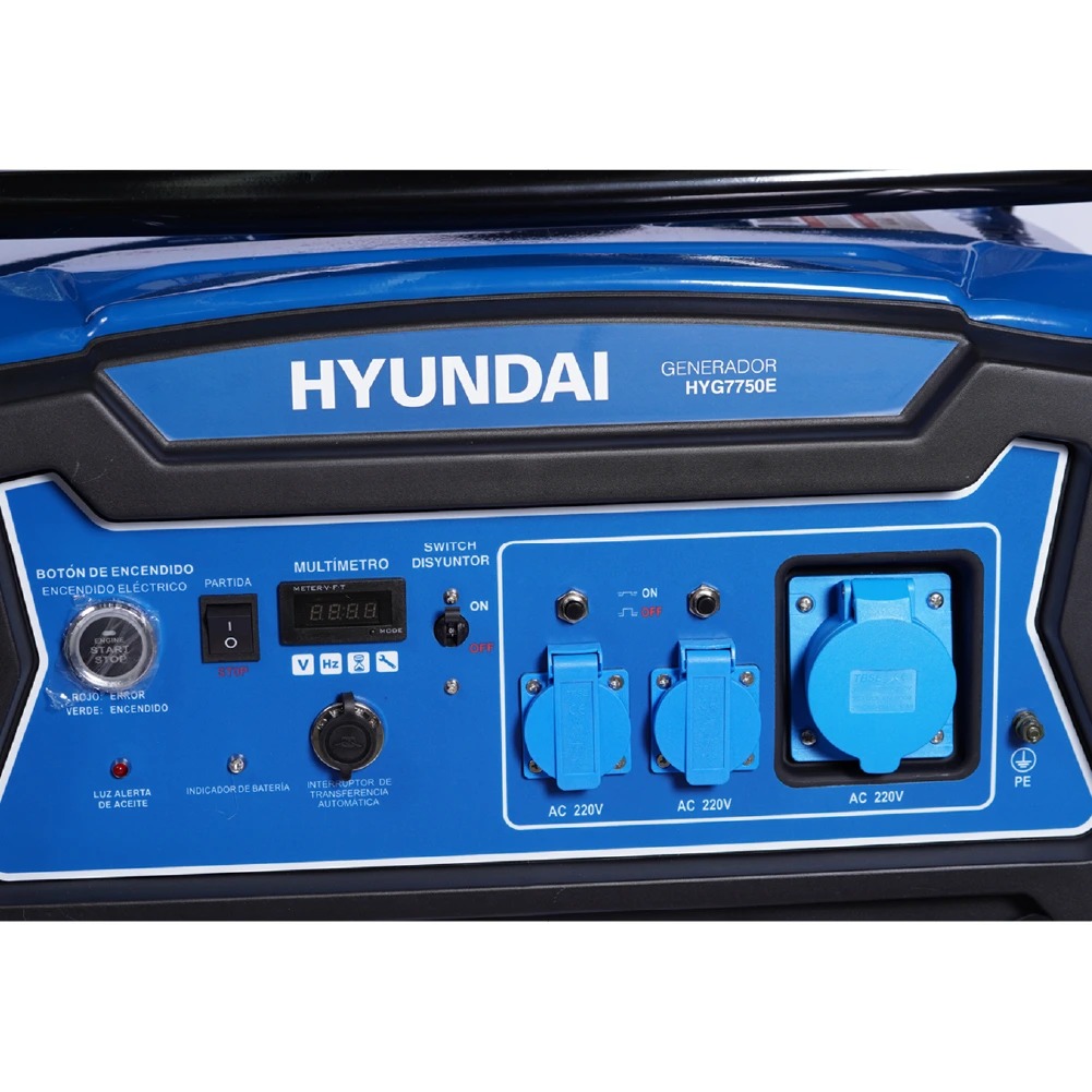 GENERADOR GASOLINA 5,5 KW HYUNDAI - Imagen 2