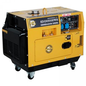 MOTOSOLDADORA DIESEL 160 AMP 2,2 KW SDG 6500 SWH SDS POWER