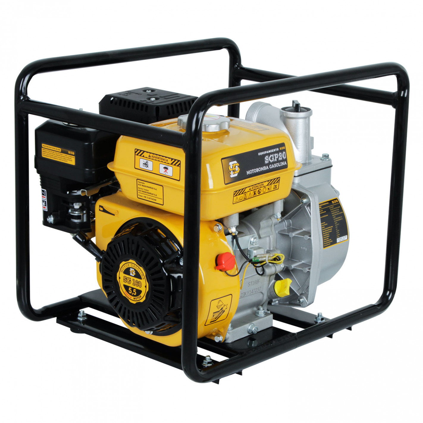 MOTOBOMBA BENCINERA 2" SGP20L SDS POWER