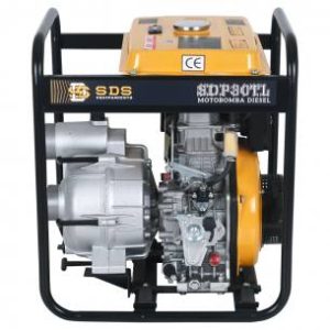 MOTOBOMBA DIESEL 3" AGUAS SUCIAS SDP30TL SDS POWER