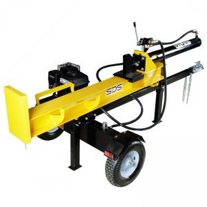 PARTIDOR DE LEÑA 22 TON 6,5 HP CON CARRO LS22T/1050 SDS POWER