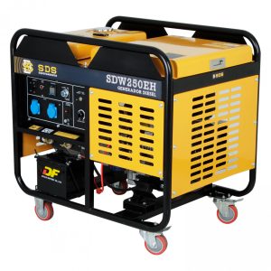 MOTOSOLDADORA DIESEL 250 AMP 3,5 KW SDW250EH SDS POWER