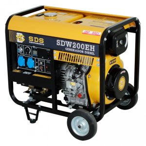 MOTOSOLDADORA DIESEL 200 AMP 3,0 KW SDW200EH SDS POWER