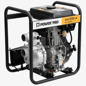 Motobomba Diésel Alta Presión 3" 10 HP POWERPRO DWP30FLE – 80 m